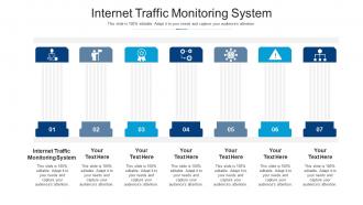 Internet traffic monitoring system ppt powerpoint presentation infographic cpb