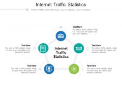 Internet traffic statistics ppt powerpoint presentation clipart cpb