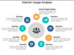 Internet usage analysis ppt powerpoint presentation layouts guide cpb