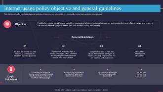 Internet Usage Policy Objective And General Guidelines Information Technology Policy