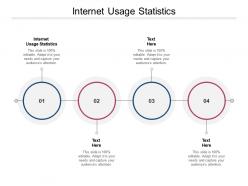 Internet usage statistics ppt powerpoint presentation icon outfit cpb