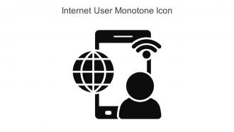 Internet User Monotone Icon In Powerpoint Pptx Png And Editable Eps Format