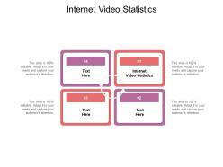 Internet video statistics ppt powerpoint presentation infographics show cpb
