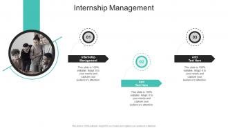Internship Management In Powerpoint And Google Slides Cpb