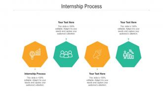 Internship process ppt powerpoint presentation inspiration shapes cpb