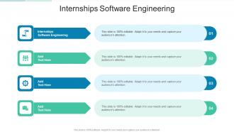 Internships Software Engineering In Powerpoint And Google Slides Cpb