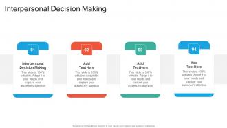 Interpersonal Decision Making In Powerpoint And Google Slides Cpb