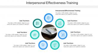 Interpersonal Effectiveness Training Ppt Powerpoint Presentation Gallery Slide Download Cpb
