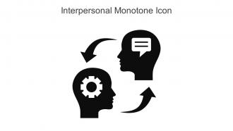 Interpersonal Monotone Icon In Powerpoint Pptx Png And Editable Eps Format