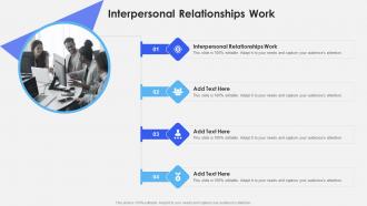 Interpersonal Relationships Work In Powerpoint And Google Slides Cpb