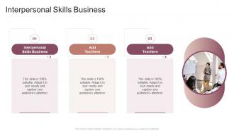 Interpersonal Skills Business In Powerpoint And Google Slides Cpb
