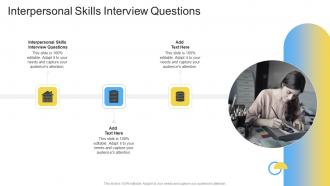 Interpersonal Skills Interview Questions In Powerpoint And Google Slides Cpb