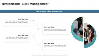 Interpersonal Skills Management In Powerpoint And Google Slides Cpb
