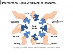 Interpersonal skills work market research resources angel investor cpb