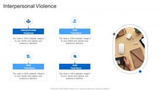 Interpersonal Violence In Powerpoint And Google Slides Cpb