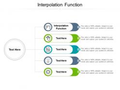 Interpolation function ppt powerpoint presentation pictures portfolio cpb