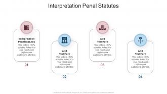 Interpretation Penal Statutes In Powerpoint And Google Slides Cpb