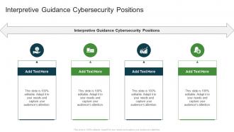 Interpretive Guidance Cybersecurity Positions In Powerpoint And Google Slides Cpb