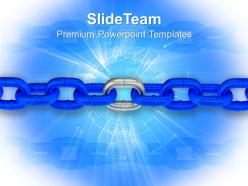 Interrelated links of chain powerpoint templates ppt themes and graphics 0213