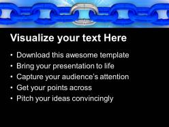 Interrelated links of chain powerpoint templates ppt themes and graphics 0213