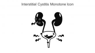 Interstitial Cystitis Monotone Icon In Powerpoint Pptx Png And Editable Eps Format