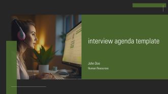 Interview Agenda Template PPT Example ACP