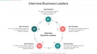 Interview Business Leaders In Powerpoint And Google Slides Cpb