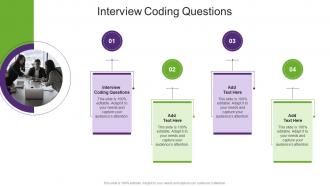 Interview Coding Questions In Powerpoint And Google Slides Cpb