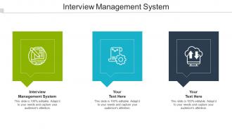 Interview Management System Ppt Powerpoint Presentation Portfolio Example Cpb