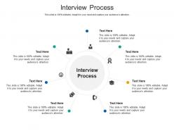 Interview process ppt powerpoint presentation example cpb