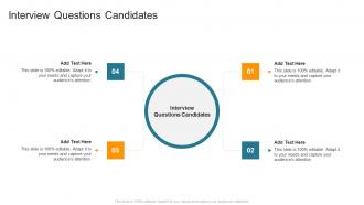 Interview Questions Candidates In Powerpoint And Google Slides Cpb