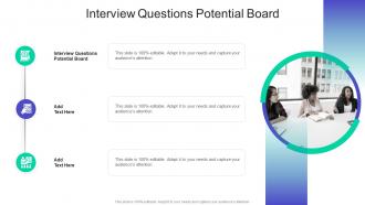 Interview Questions Potential Board In Powerpoint And Google Slides Cpb
