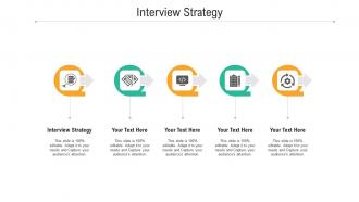 Interview strategy ppt powerpoint presentation slides styles cpb