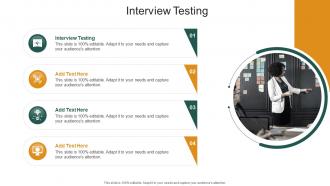 Interview Testing In Powerpoint And Google Slides Cpb