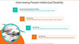 Interviewing People Intellectual Disability In Powerpoint And Google Slides Cpb