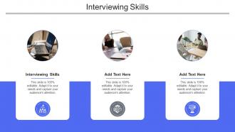 Interviewing Skills In Powerpoint And Google Slides Cpb