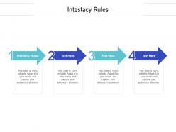 Intestacy rules ppt powerpoint presentation gallery professional cpb