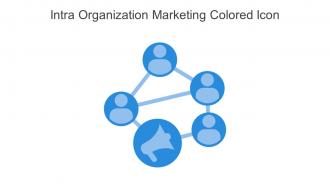 Intra Organization Marketing Colored Icon In Powerpoint Pptx Png And Editable Eps Format