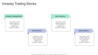Intraday Trading Stocks In Powerpoint And Google Slides Cpb