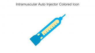 Intramuscular Auto Injector Colored Icon In Powerpoint Pptx Png And Editable Eps Format