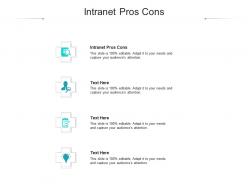 Intranet pros cons ppt powerpoint presentation model portfolio cpb