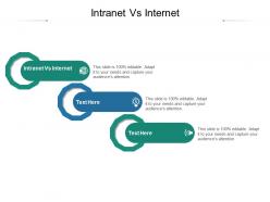 Intranet vs internet ppt powerpoint presentation summary layout ideas cpb