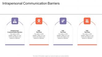 Intrapersonal Communication Barriers In Powerpoint And Google Slides Cpb