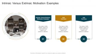 Intrinsic Versus Extrinsic Motivation Examples In Powerpoint And Google Slides Cpb