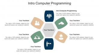 Intro computer programming ppt powerpoint presentation portfolio background images cpb