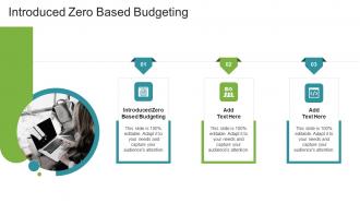 Introduced Zero Based Budgeting In Powerpoint And Google Slides Cpb