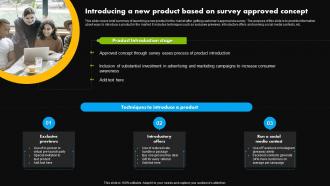 Introducing A New Product Based On Survey Approved Concept Stages Of Product Lifecycle Management