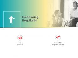 Introducing hospitality m2526 ppt powerpoint presentation layouts smartart
