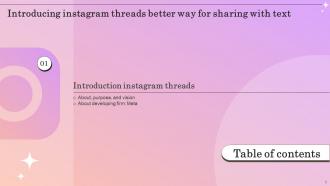 Introducing Instagram Threads Better Way For Sharing With Text AI CD V Researched Editable