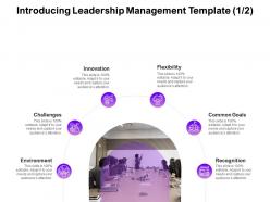 Introducing leadership management innovation ppt powerpoint presentation ideas